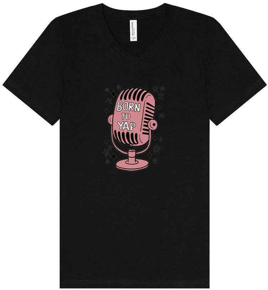 Born to Yap Unisex V-Neck Shirt
