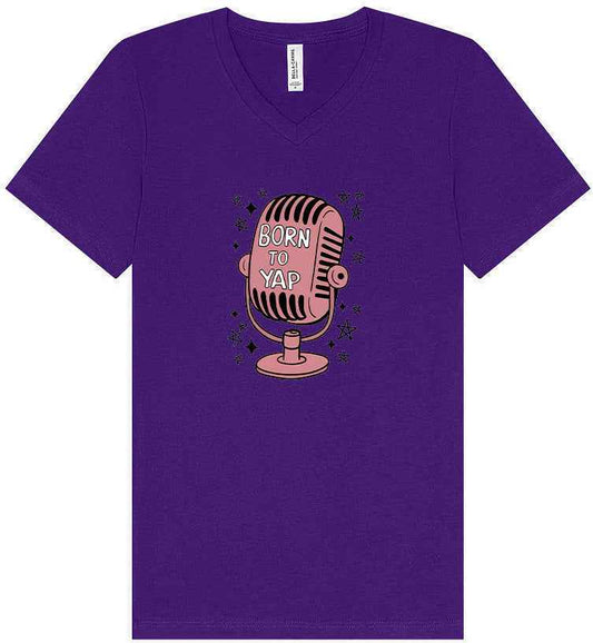 Born to Yap Unisex V-Neck Shirt