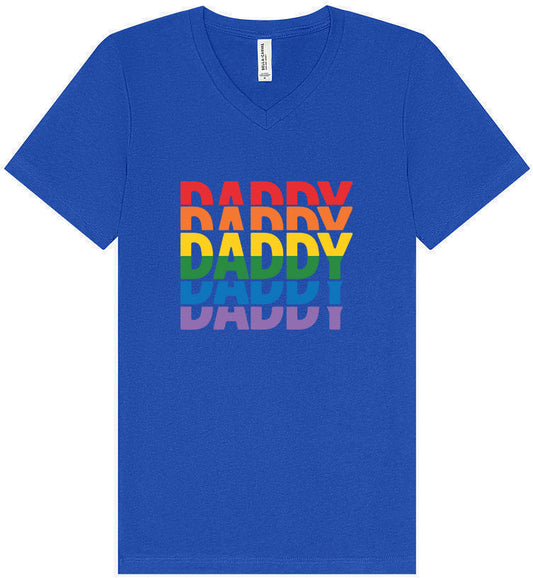 Daddy Pride Unisex V-Neck Shirt