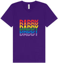 Load image into Gallery viewer, Daddy Pride Unisex V-Neck Shirt
