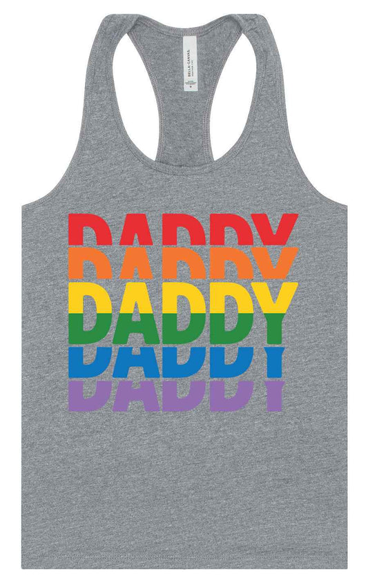 Daddy Pride Women's Racerback Tank
