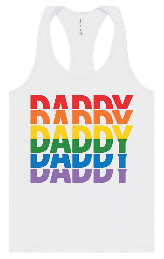 Daddy Pride Women's Racerback Tank