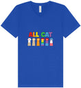 Load image into Gallery viewer, All Paws for Pride Unisex V-Neck Shirt
