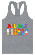 Load image into Gallery viewer, All Paws for Pride Women's Racerback Tank

