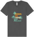 Load image into Gallery viewer, Dad. Husband. Cabana Boy. Unisex V-Neck Shirt
