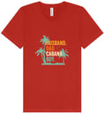 Load image into Gallery viewer, Dad. Husband. Cabana Boy. Unisex V-Neck Shirt
