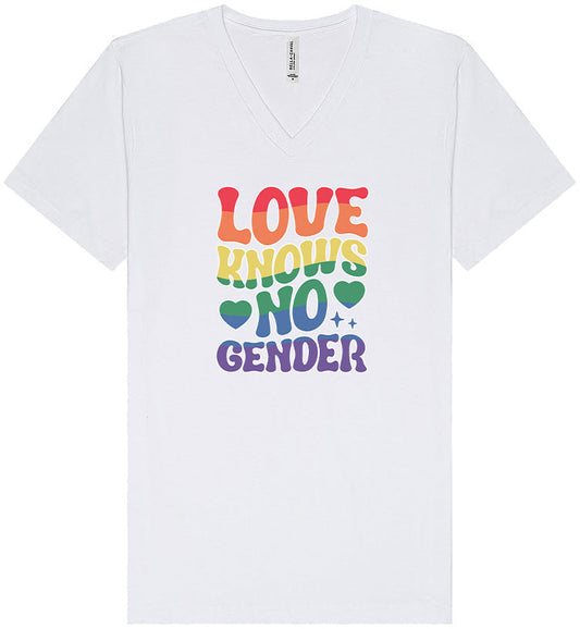 Love Knows No Gender Unisex V-Neck Shirt