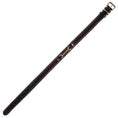 Load image into Gallery viewer, ExionPro Silver Snaffle Padded Leather Dog Collar - Blue Padding
