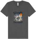 Load image into Gallery viewer, Wranglin' Feral Children Unisex V-Neck Shirt
