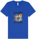 Load image into Gallery viewer, Wranglin' Feral Children Unisex V-Neck Shirt
