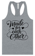 Load image into Gallery viewer, Made for Each Other Women's Racerback Tank
