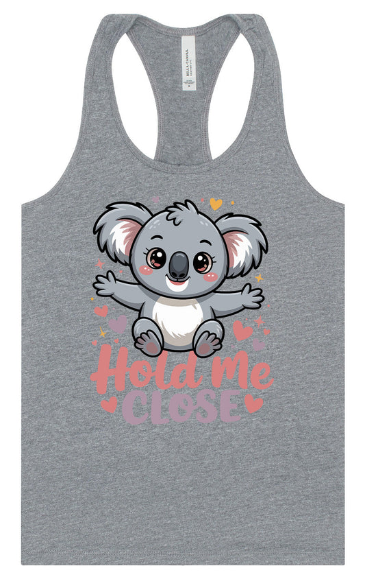Hold Me Close Women's Racerback Tank