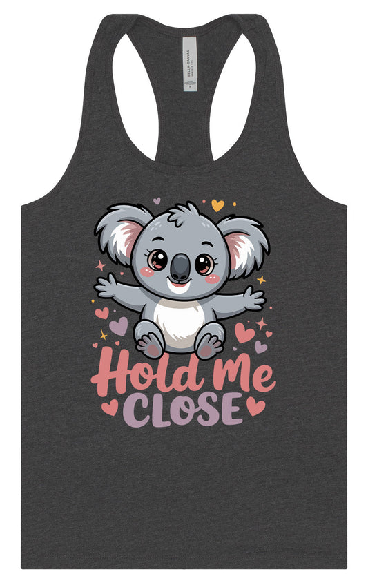 Hold Me Close Women's Racerback Tank