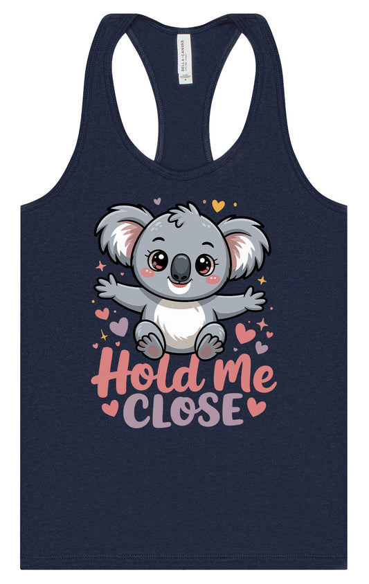 Hold Me Close Women's Racerback Tank
