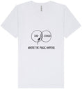 Load image into Gallery viewer, Dad Jokes Venn Diagram Unisex V-Neck Shirt
