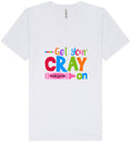 Load image into Gallery viewer, Get Your Kindergarten Cray On Unisex V-Neck Shirt
