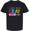 Load image into Gallery viewer, Get Your Kindergarten Cray On Children's Gildan Soft Shirt
