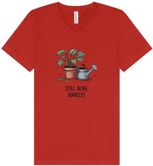 Still Alive Unisex V-Neck Shirt