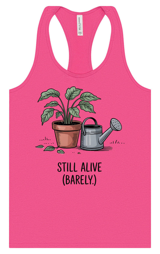 Still Alive Women's Racerback Tank