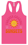 Load image into Gallery viewer, Forever Chasing Sunsets Women's Racerback Tank
