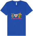 Load image into Gallery viewer, Peace Love Cinco de Mayo Unisex V-Neck Shirt
