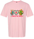 Load image into Gallery viewer, Peace Love Cinco de Mayo Children's Gildan Soft Shirt
