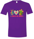 Load image into Gallery viewer, Peace Love Cinco de Mayo Children's Gildan Soft Shirt
