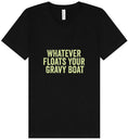 Load image into Gallery viewer, Floats Your Gravy Boat Unisex V-Neck Shirt
