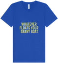 Load image into Gallery viewer, Floats Your Gravy Boat Unisex V-Neck Shirt
