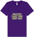 Load image into Gallery viewer, Floats Your Gravy Boat Unisex V-Neck Shirt
