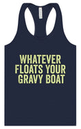 Load image into Gallery viewer, Floats Your Gravy Boat Women's Racerback Tank
