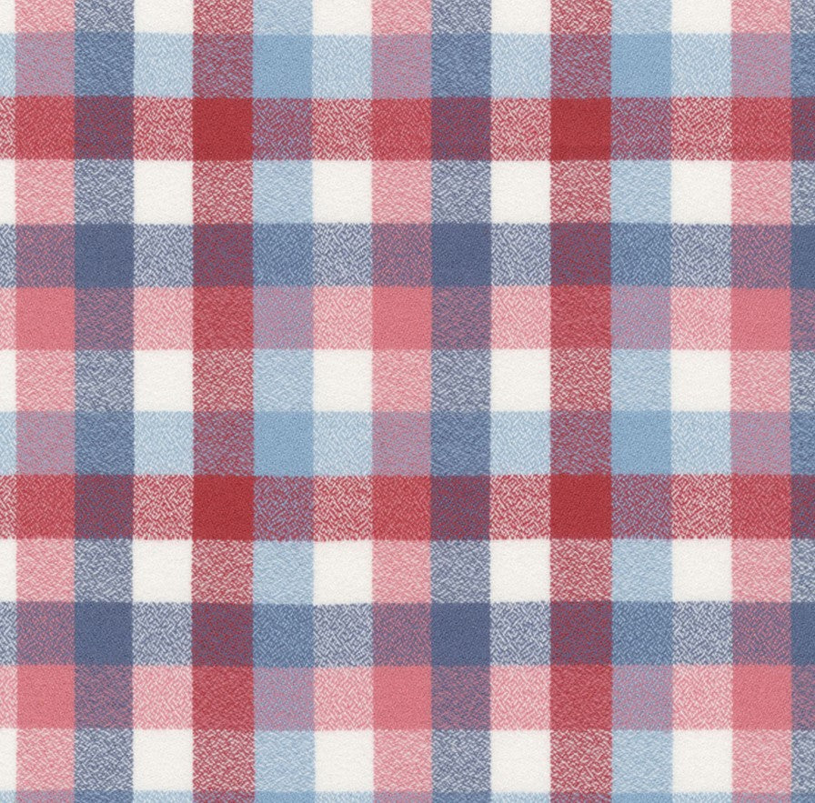 Plaid Bandana, Blue Plaid Bandana, Fall Bandana, High Quality Fabric, Pink, Blue, Dog Bandana - Southlake Paws