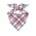 Load image into Gallery viewer, Plaid Bandana, Blue Plaid Bandana, Fall Bandana, High Quality Fabric, Pink, Blue, Dog Bandana - Southlake Paws
