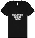 Load image into Gallery viewer, Casserolin with the Homies Unisex V-Neck Shirt
