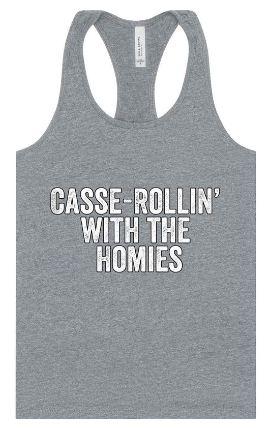 Casserolin with the Homies Women's Racerback Tank