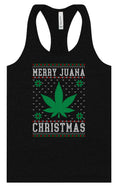 Load image into Gallery viewer, Merry Juana Christmas Women's Racerback Tank
