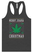 Load image into Gallery viewer, Merry Juana Christmas Women's Racerback Tank
