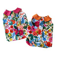 Load image into Gallery viewer, Floral Burst Harness in Marigold Orange
