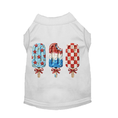Load image into Gallery viewer, The “Star-Spangled Sweet Treat” Dog Shirt (Available in White & Red)
