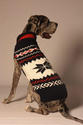 Load image into Gallery viewer, Navy Vail Dog Sweater
