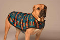 Load image into Gallery viewer, Turquoise Southwest Blanket Dog Coat

