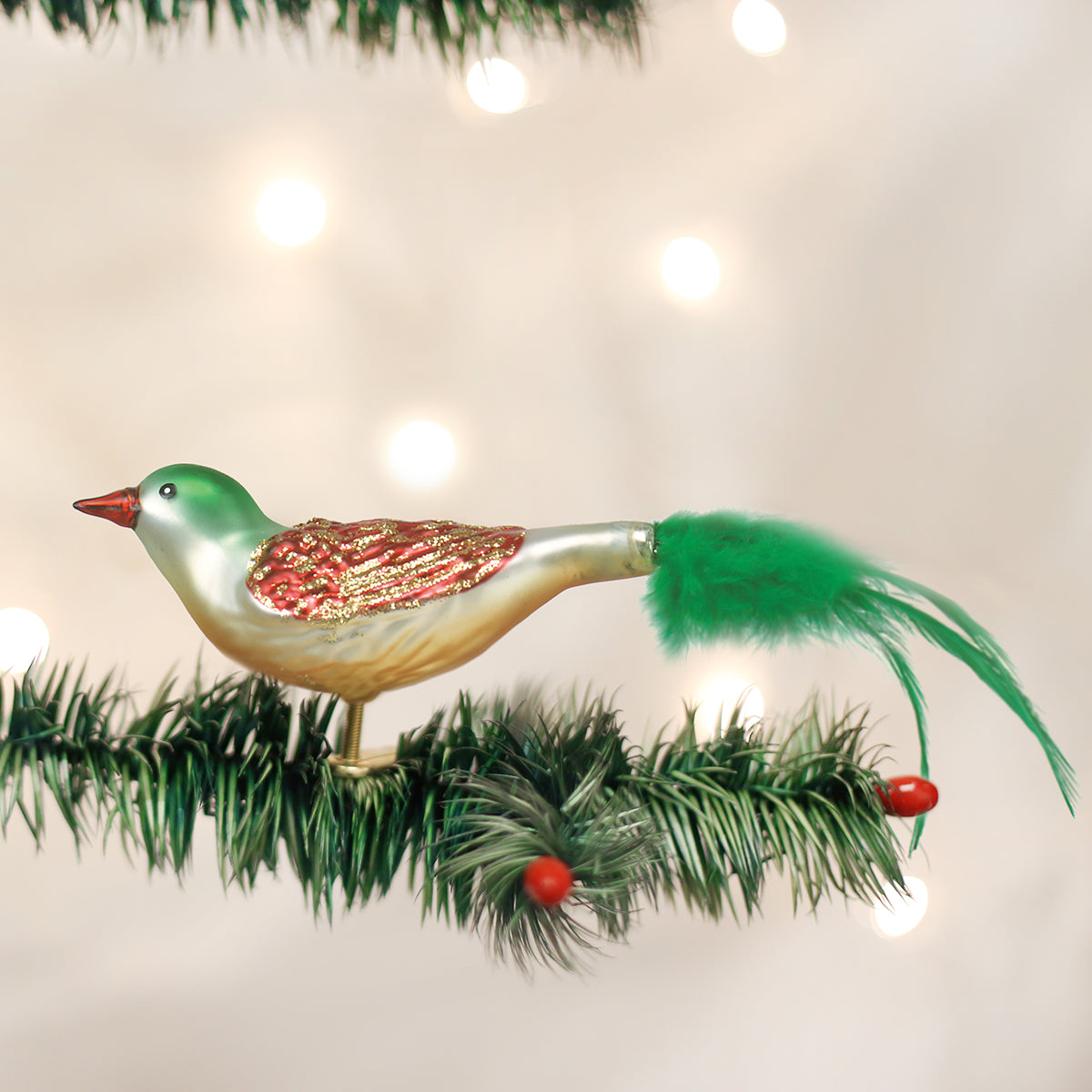 Christmas Bird Ornament - Southlake Paws