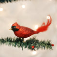 Load image into Gallery viewer, Large Red Cardinal Ornament - Southlake Paws
