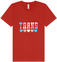 Load image into Gallery viewer, Trans Unisex V-Neck Shirt
