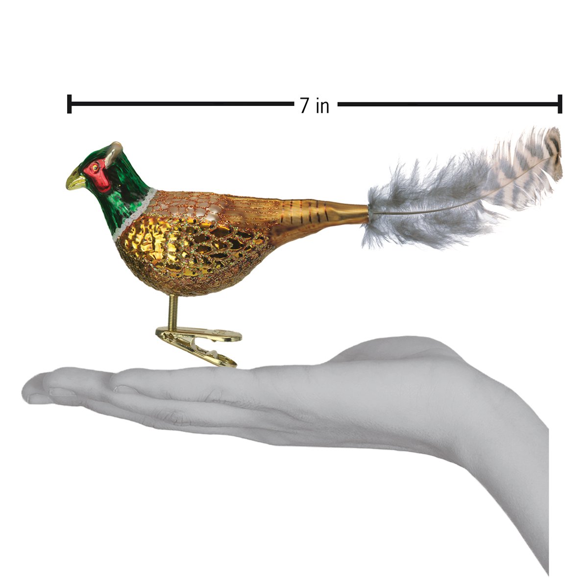 Pheasant Ornament - Southlake Paws