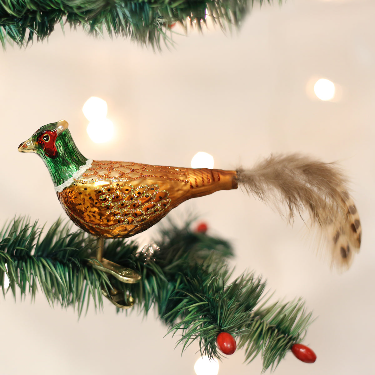 Pheasant Ornament - Southlake Paws