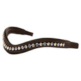 Load image into Gallery viewer, ExionPro Small Elegant Designer Blue, White Crystal Browband
