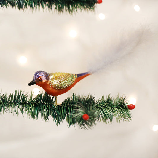 Painted Bunting Ornament - Southlake Paws