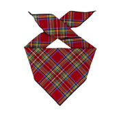 Plaid Bandana | Christmas Bandana | Tartan Bandana | Holiday Bandana