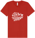 Load image into Gallery viewer, Be The Village Foster Love Unisex V-Neck Shirt
